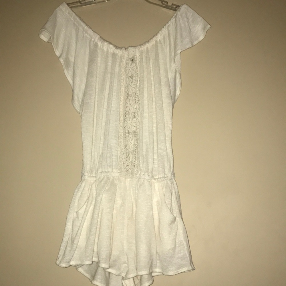 Hippie Love Cream Romper